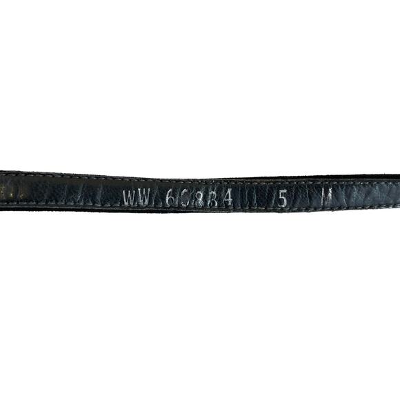 STUART WEITZMAN Women's Nearlynude Ankle Strap Sandal Black Size 5 - Picture 10 of 10